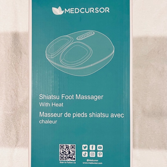 Medcursor Foot Massager Machine with Heat, Deep Kneading Massager - Picture 9 of 12